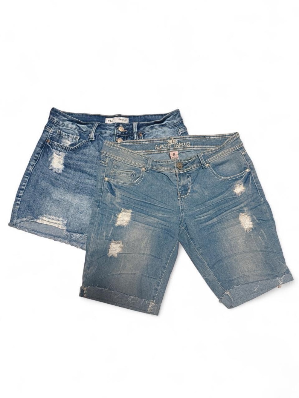 Almost Famous and YMI shorts- bundle of two